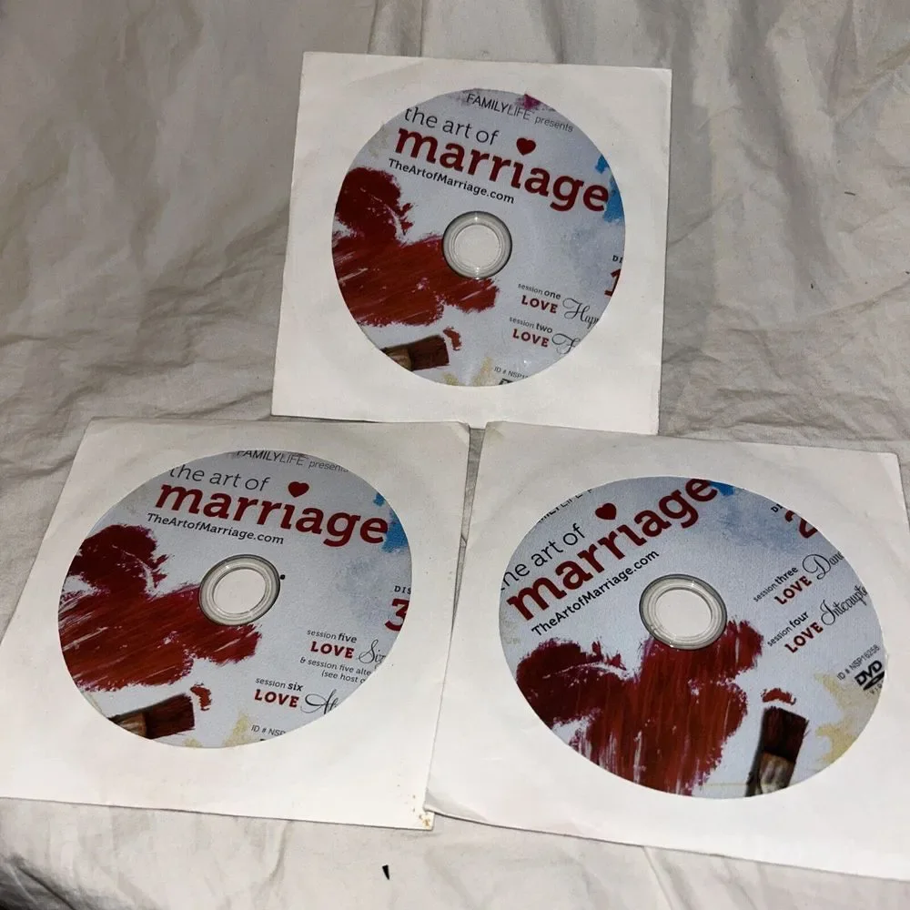 The‎ Art of Marriage Small Group Study DVD Three Disc Set For Couples A2